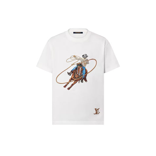 Lv Short-Sleeved Signature Shirt