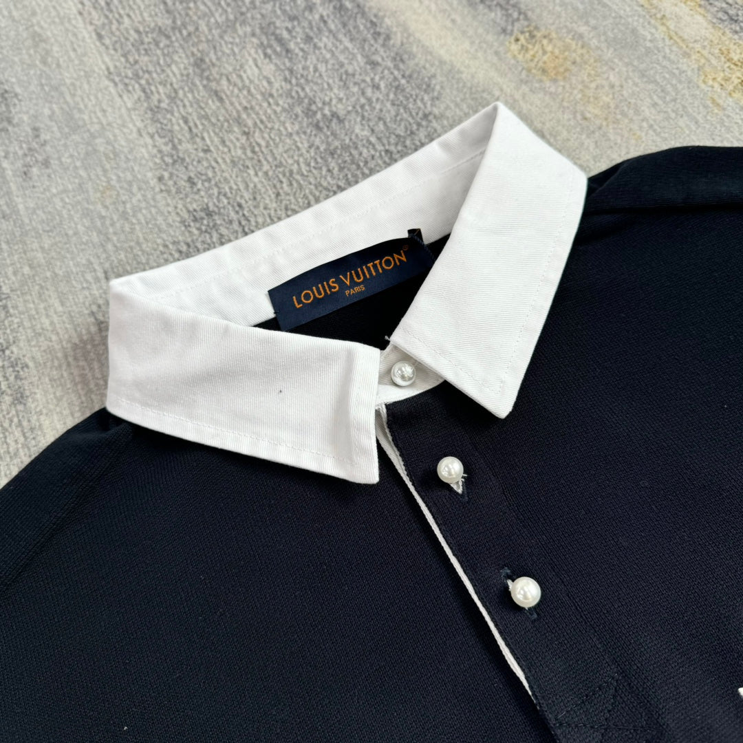 Lv Short-Sleeved Signature Shirt