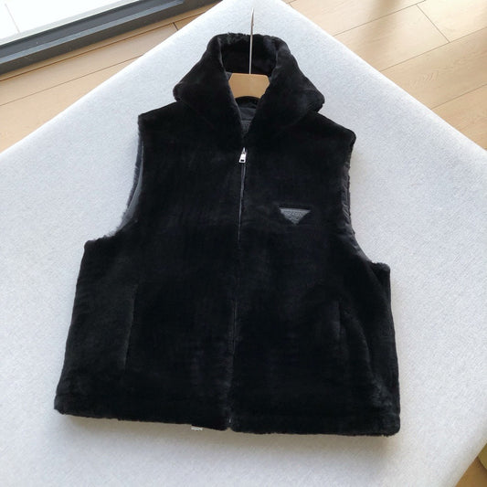 Prada Mink Gilet