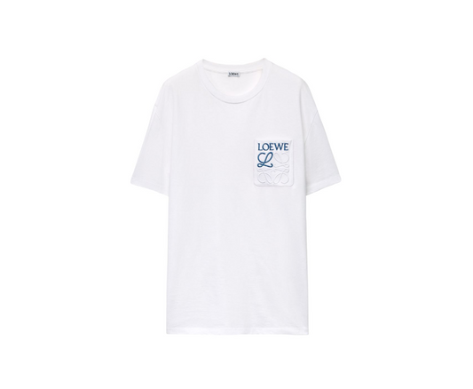 LOEWE  Anagram Logo Embroidered Cotton Jersey T-Shirt