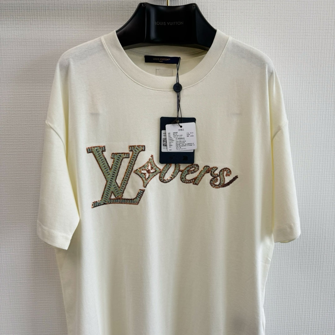 Lv Short-Sleeved Signature Shirt