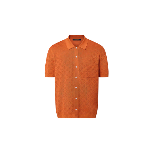 Lv Short-Sleeved Signature Shirt