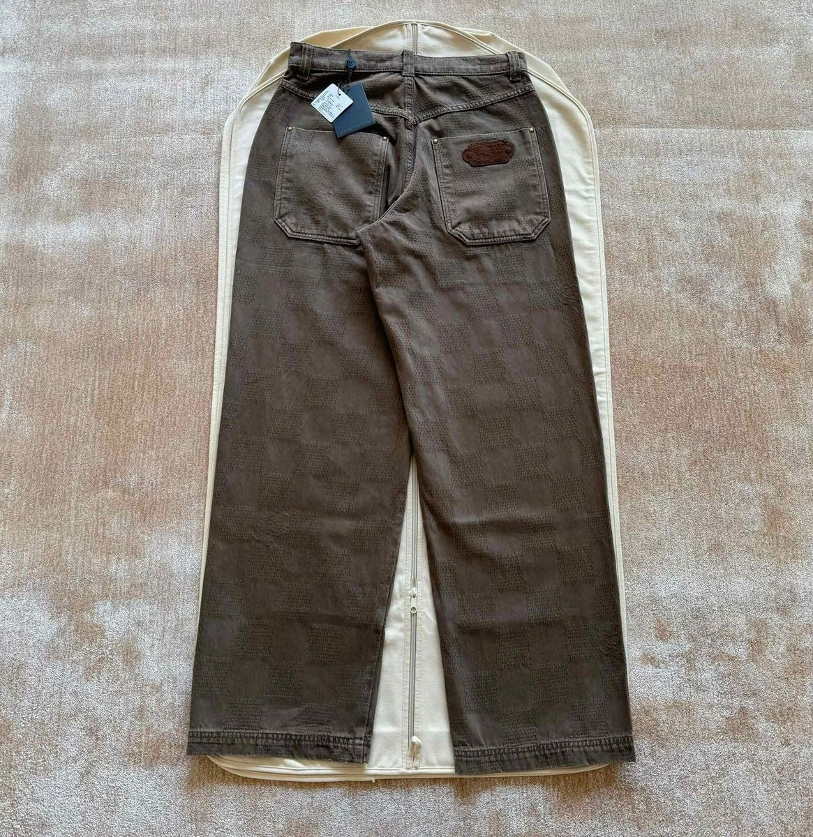 LV Denim Carpenter Pants