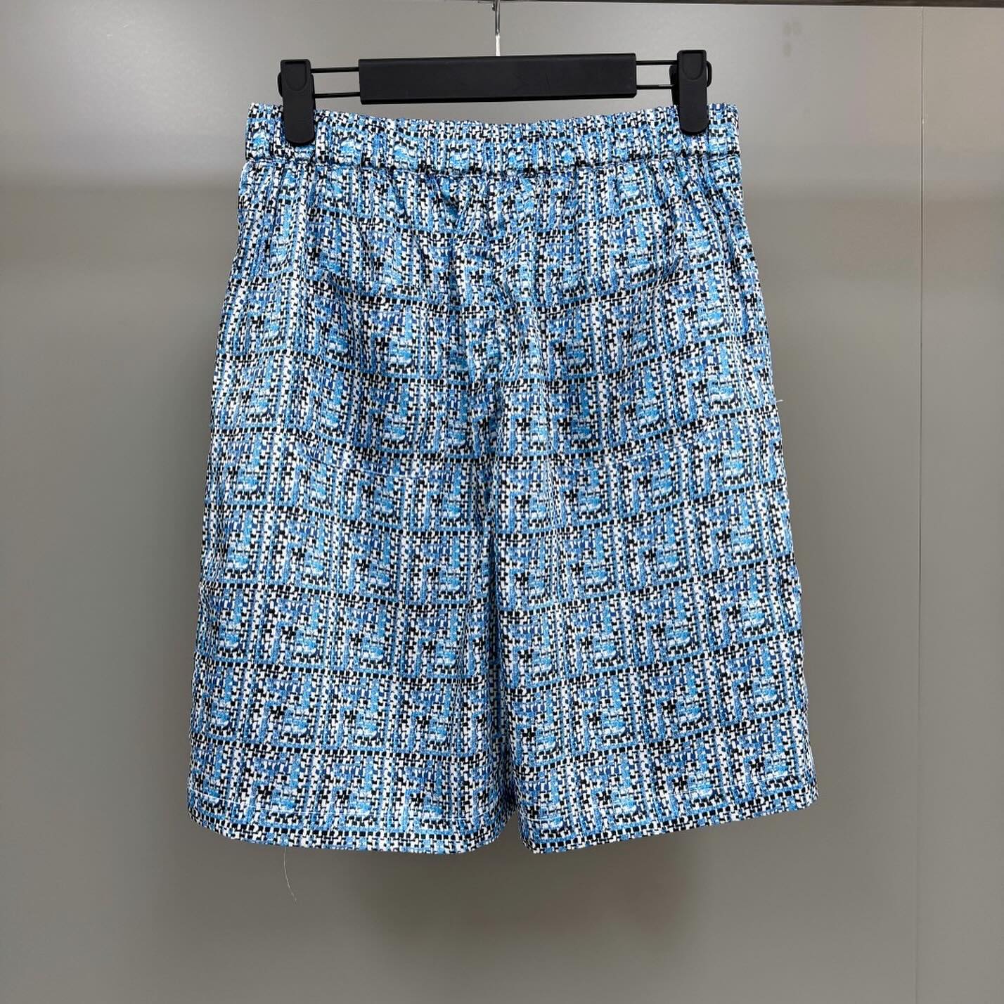 Fendi Monogram Blue Silk Summer Set