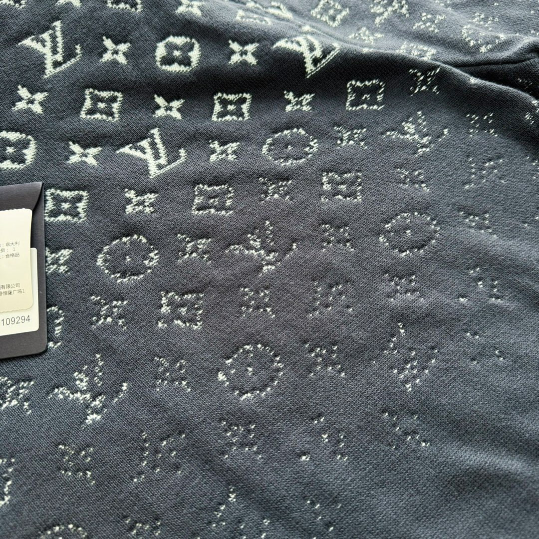 LV Embroidered Monogram Sweatshirt