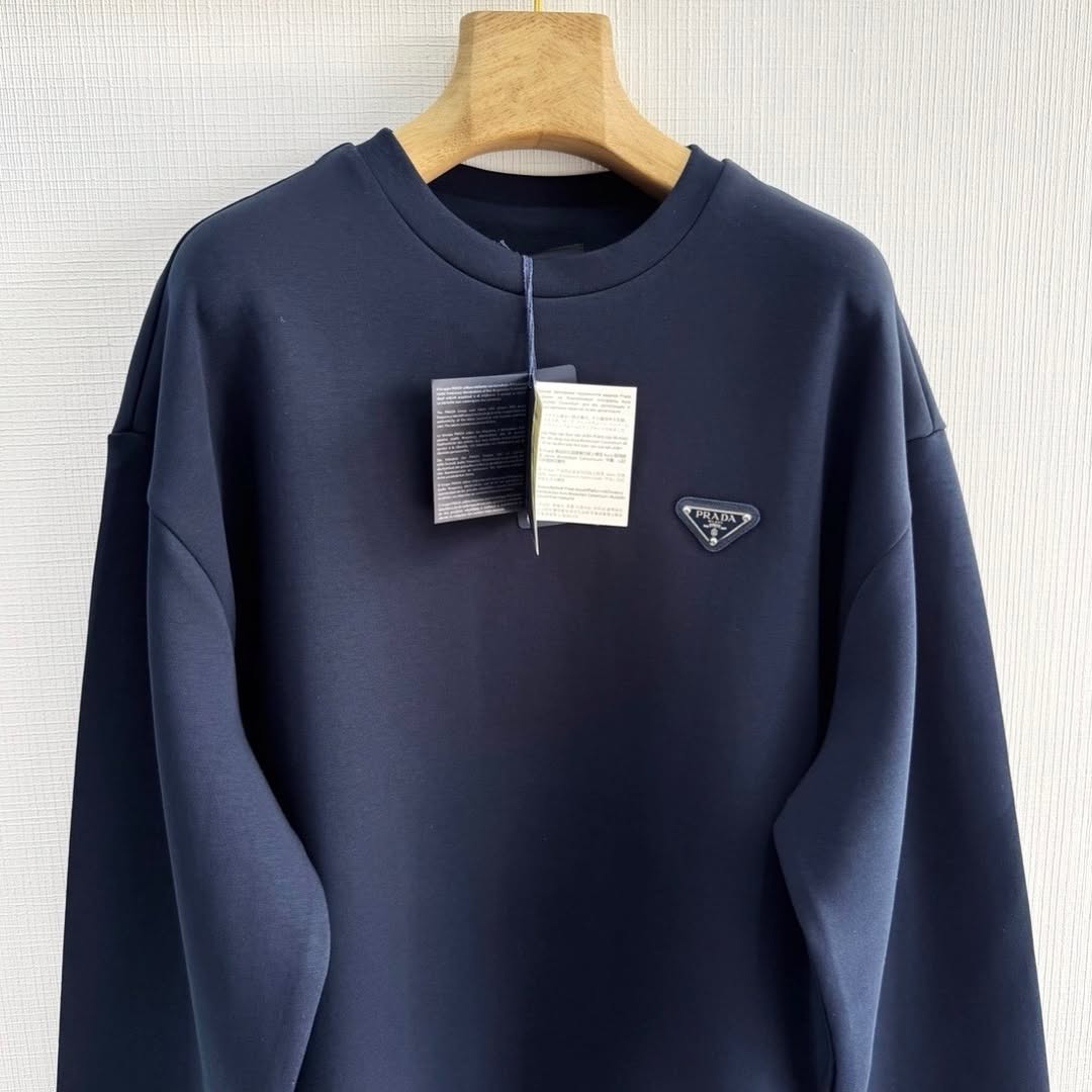 Prada Logo Crewneck