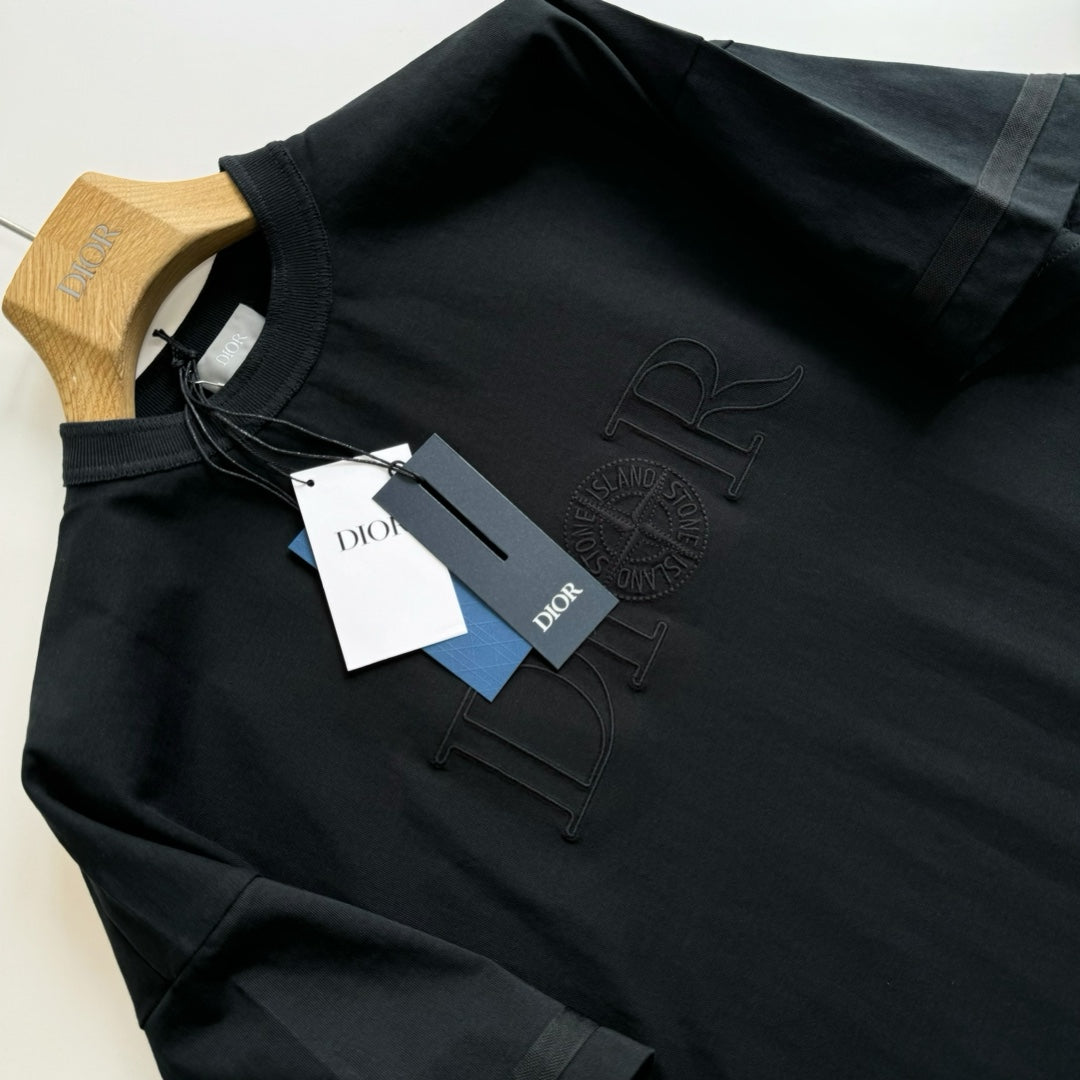 Dior x Stone Island Silk Short Sleeve shirt