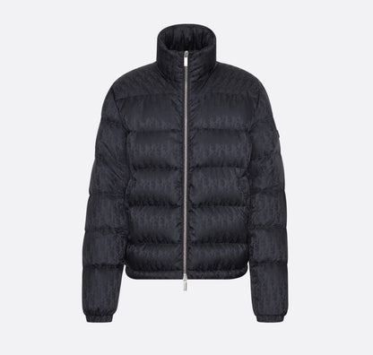 DIOR OBLIQUE DOWN JACKET BLACK TECHNICAL