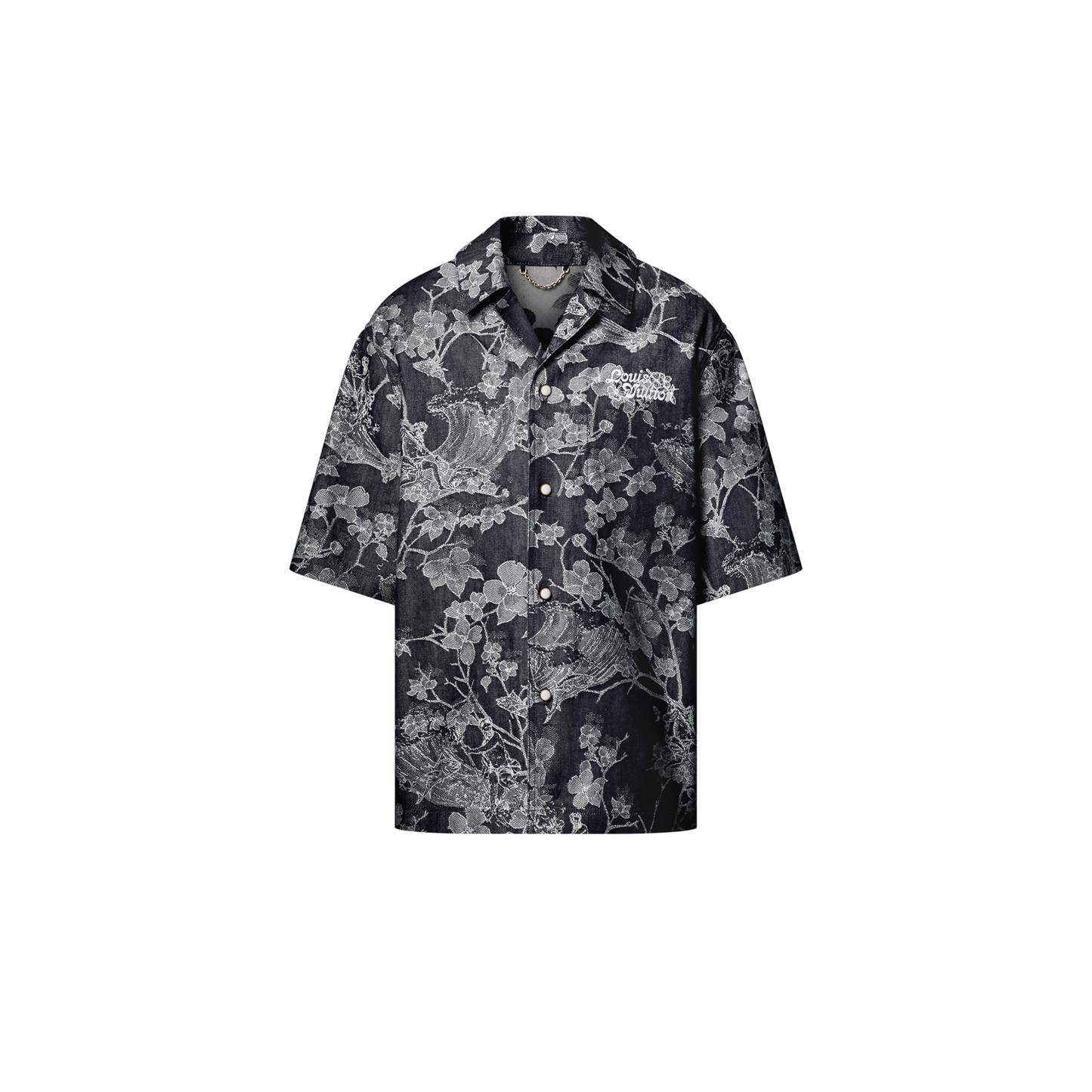 Lv Short-Sleeved Signature Shirt