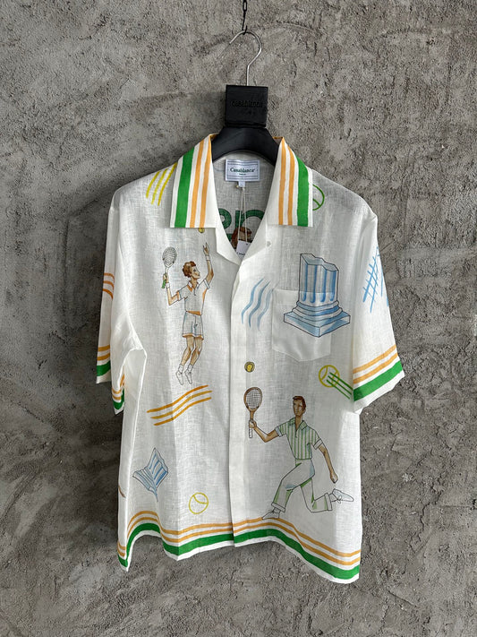 Casablanca Silk T-Shirt