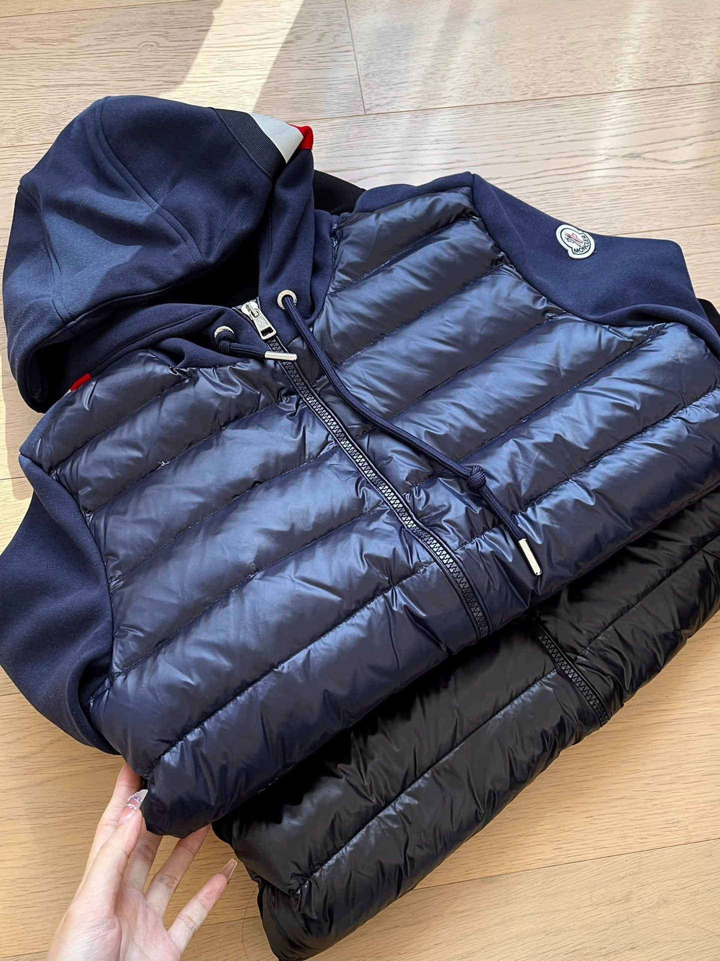 MNCLR zipped hoodie jacket