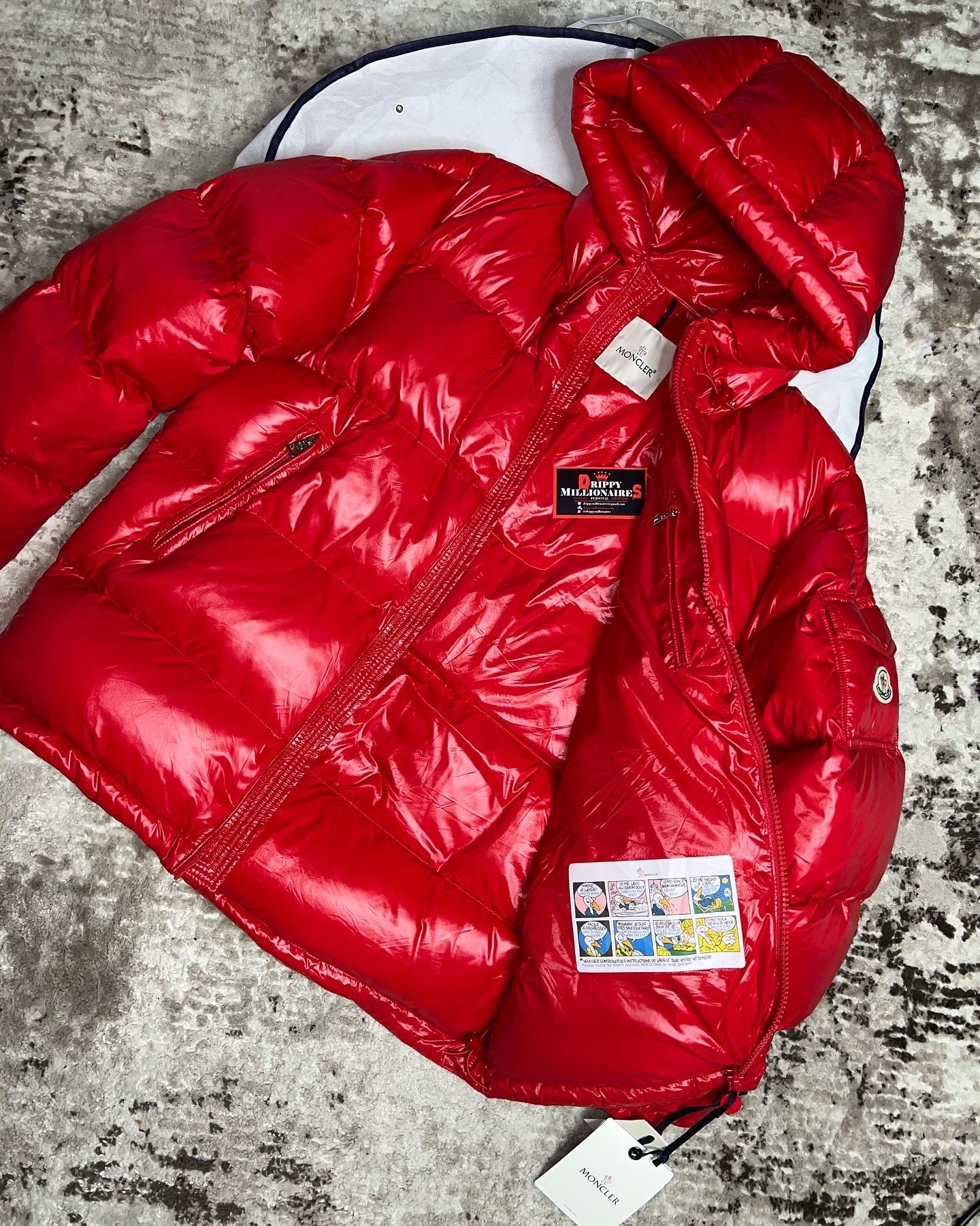 ECRINS RED DOWN JACKET