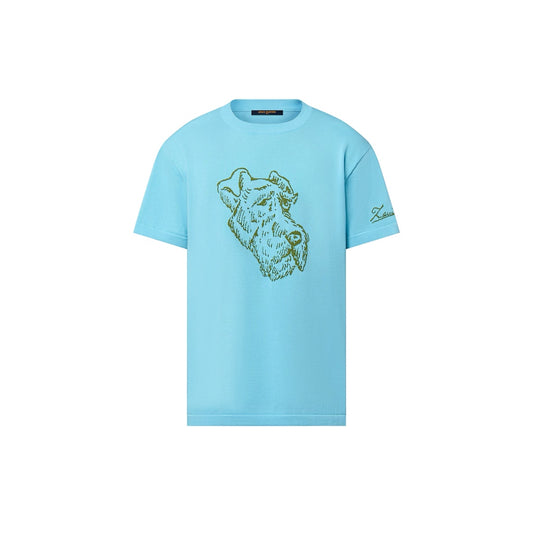 Lv Short-Sleeved Signature Shirt