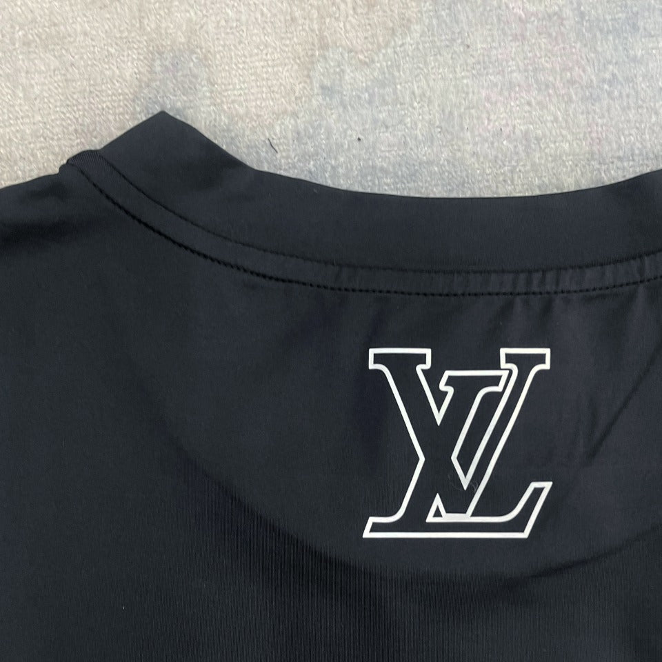 Lv Short-Sleeved Signature Shirt