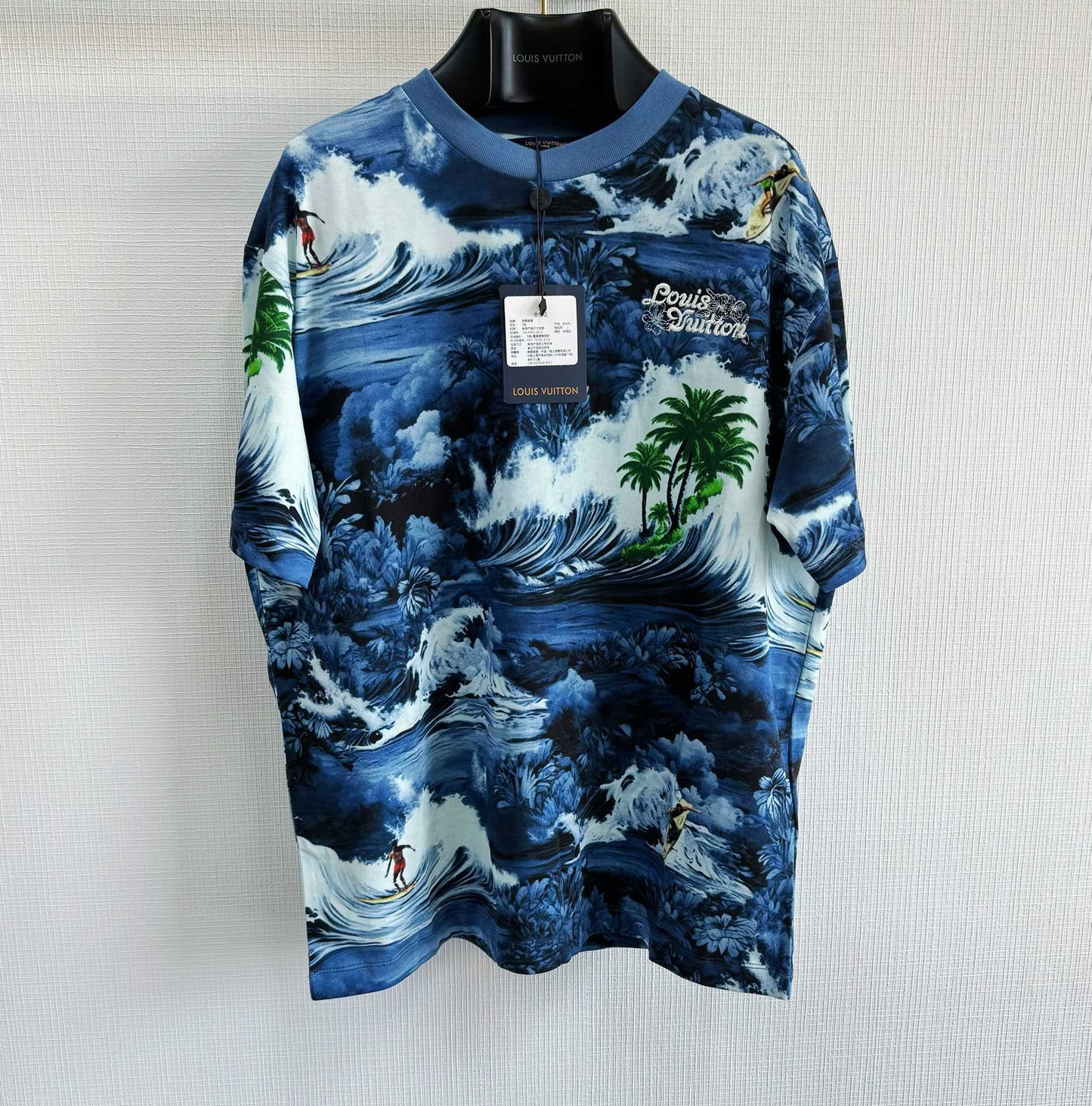 Lv Short-Sleeved Signature Shirt