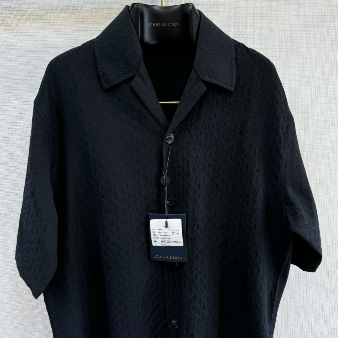 Lv Short-Sleeved Signature Shirt