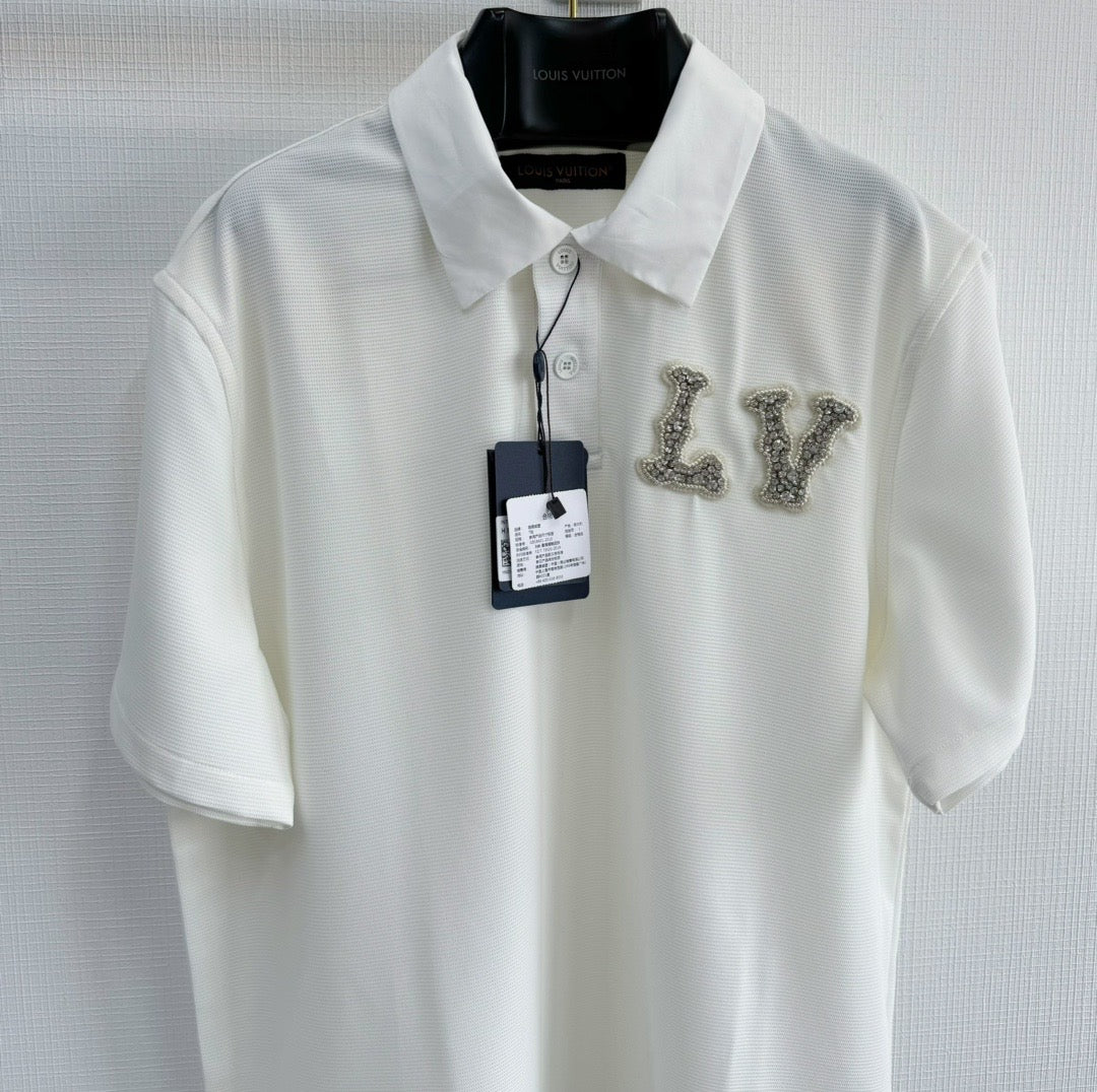 Lv Short-Sleeved Signature Shirt