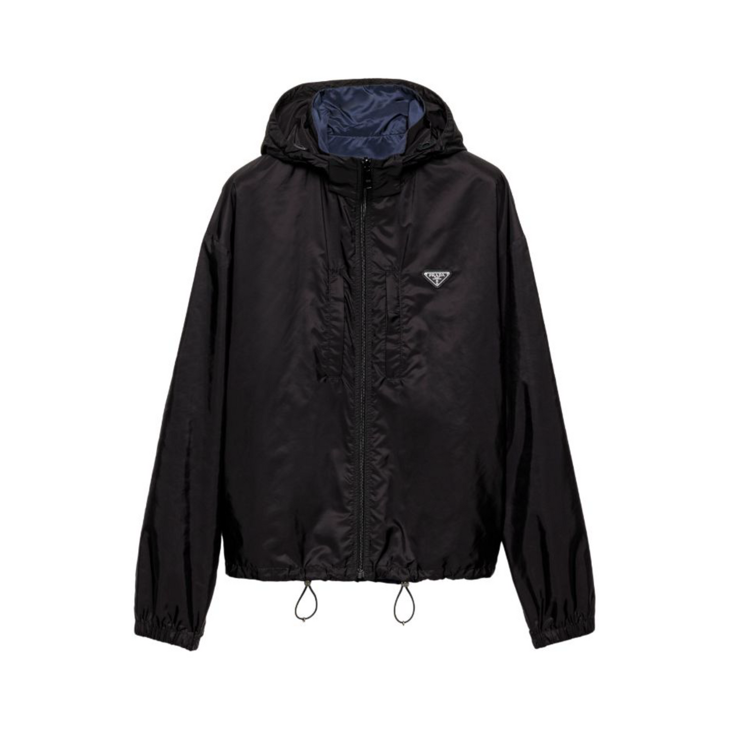 Prada Re-Nylon reversible hooded jacket