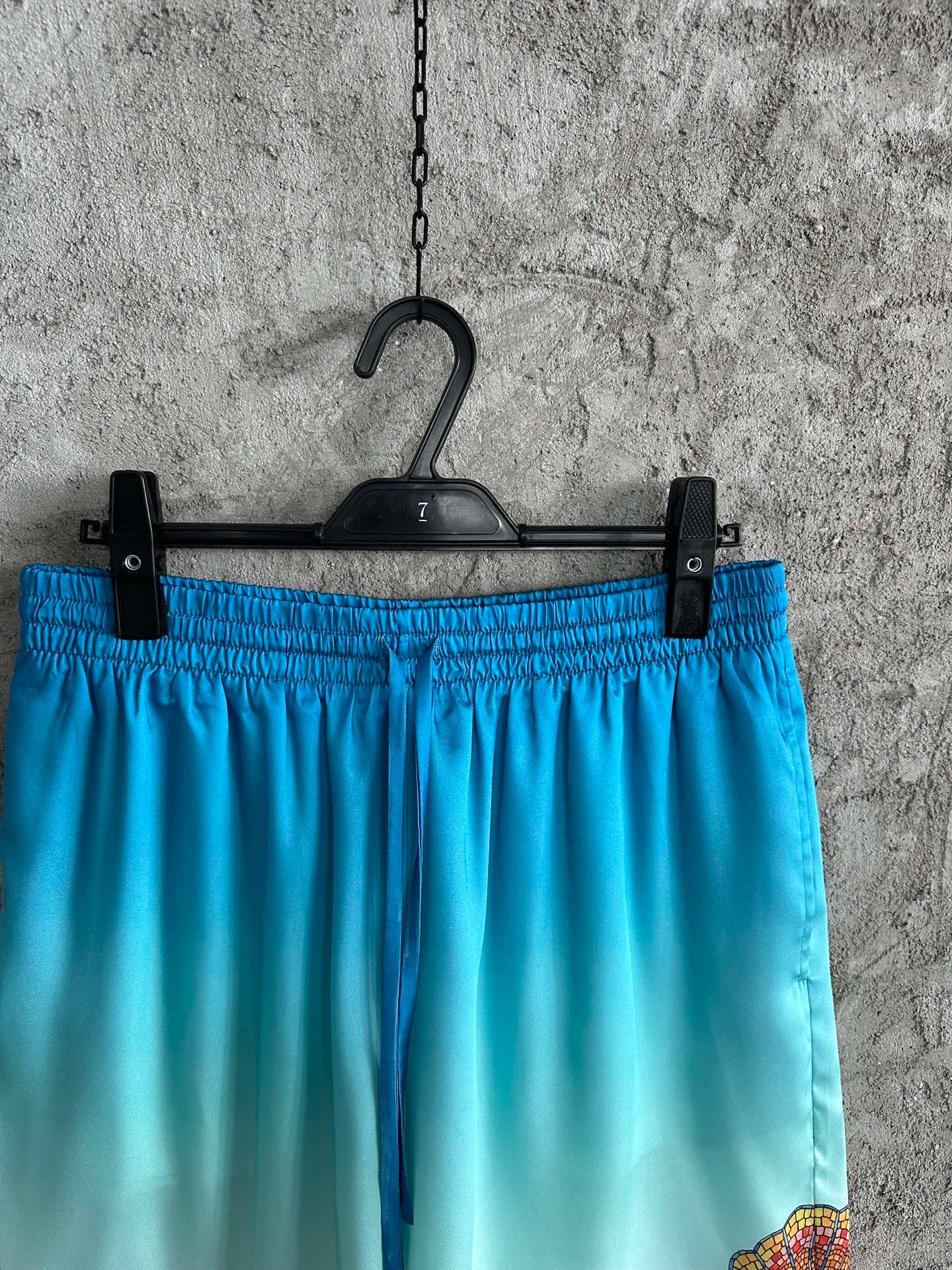 Casablanca Silk Shorts