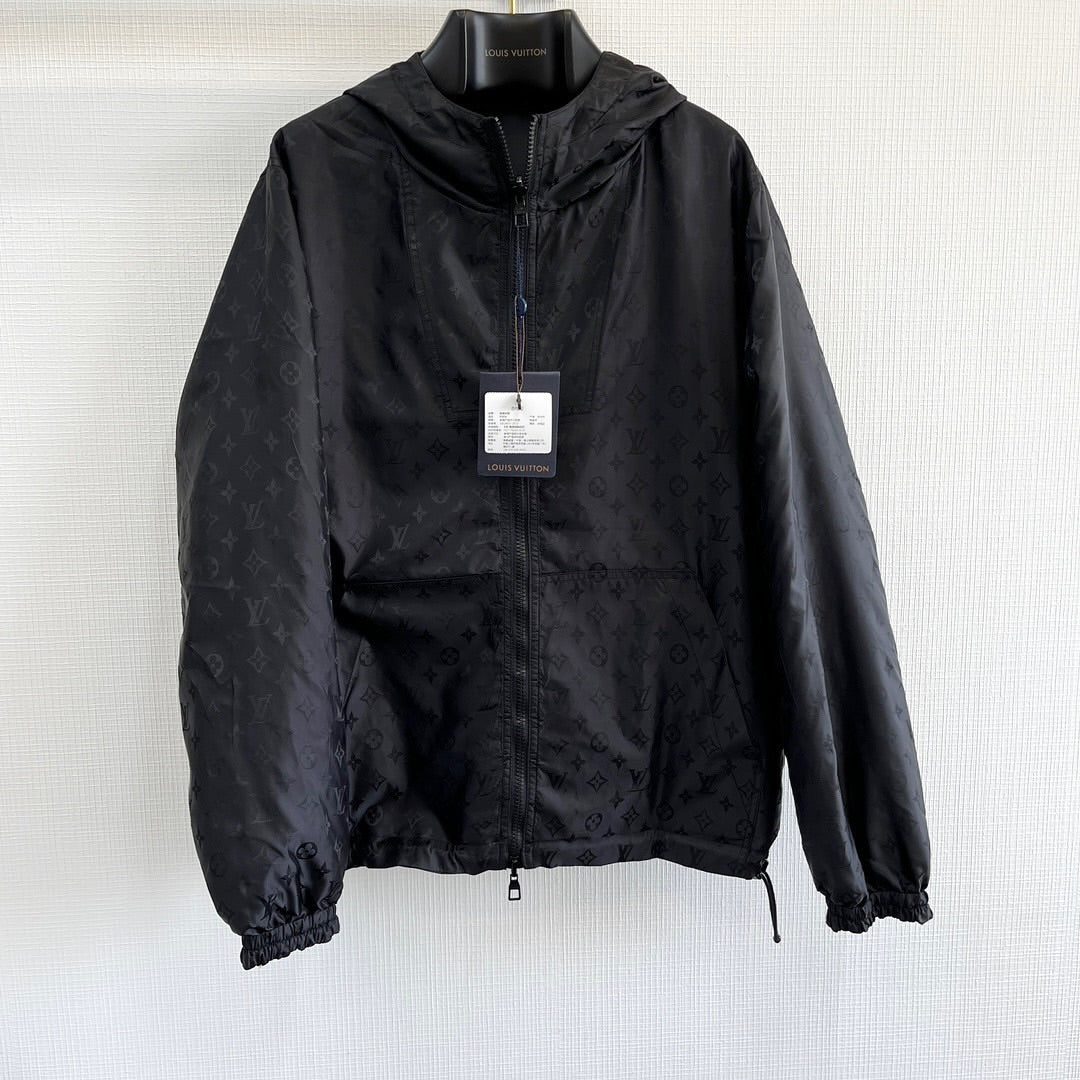 Lv Monogram Reversible Windbreaker