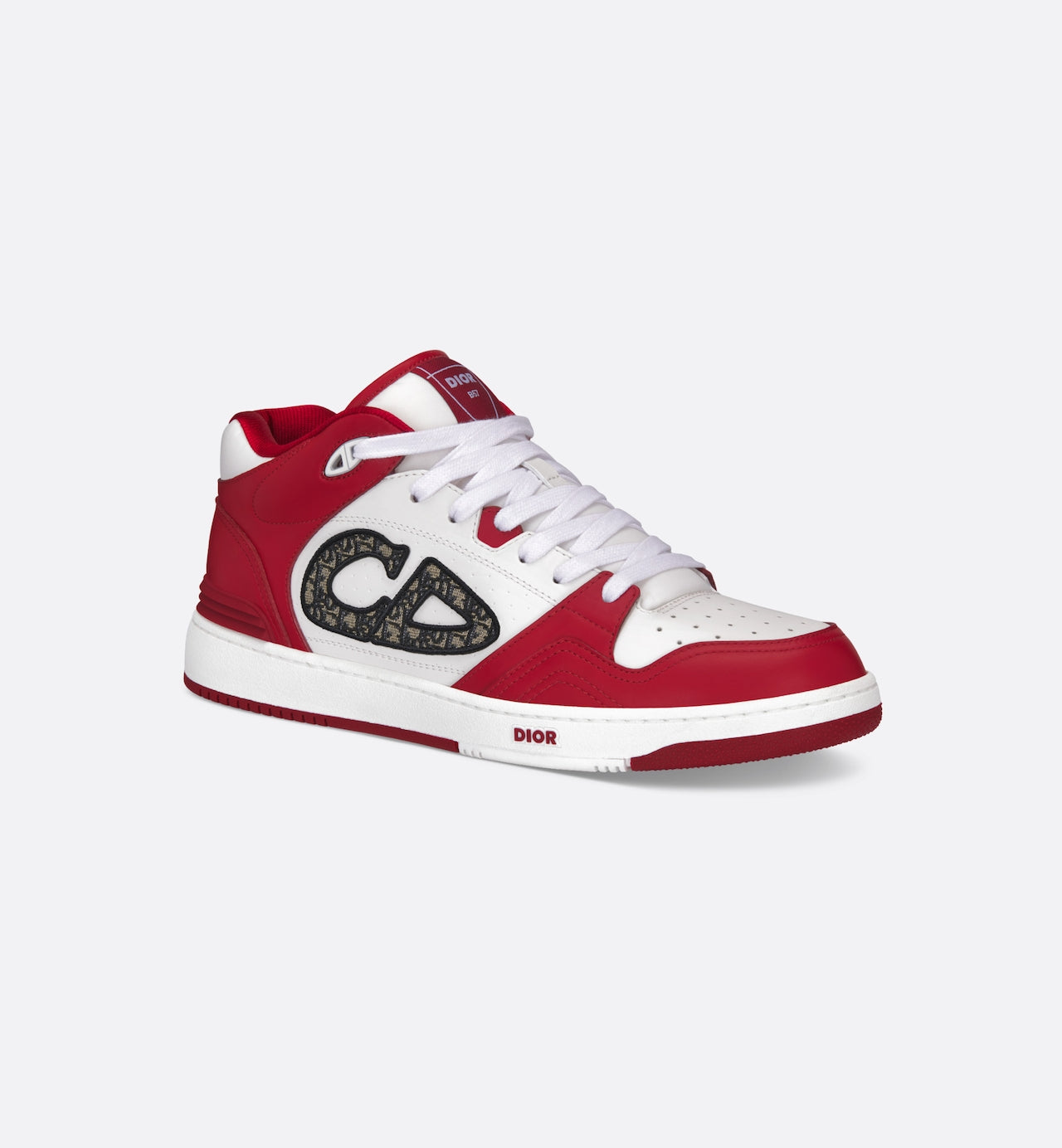 Dior B57 Mid-Top Sneaker Red