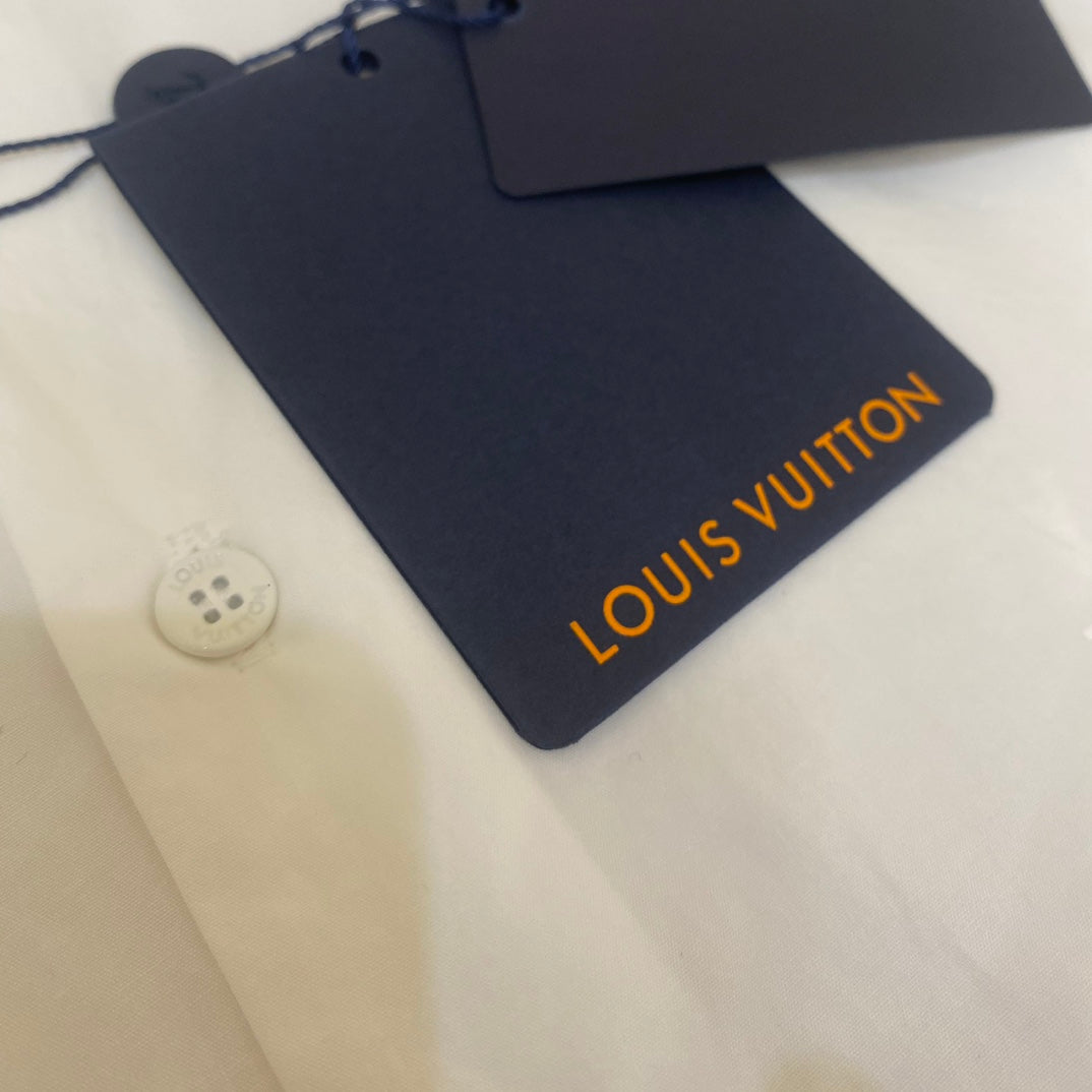 Lv Short-Sleeved Signature Shirt