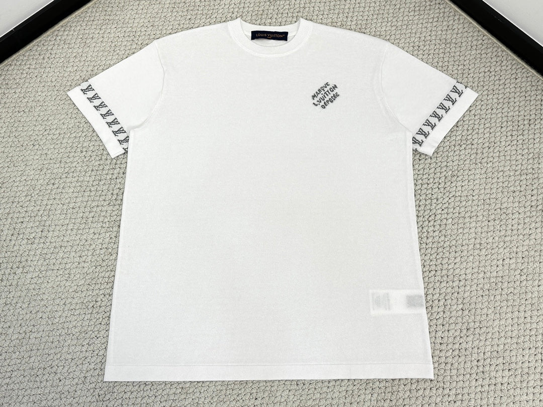 Lv Short-Sleeved Signature Shirt