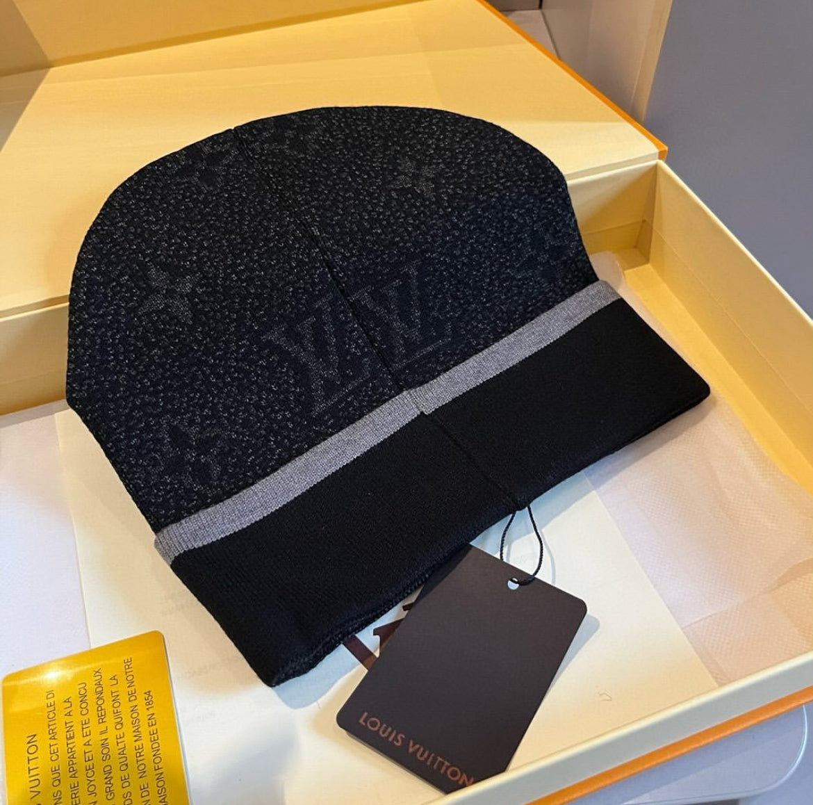 Lv Monogram Beanie