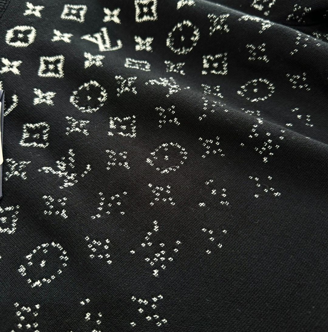 LV Embroidered Monogram Sweatshirt