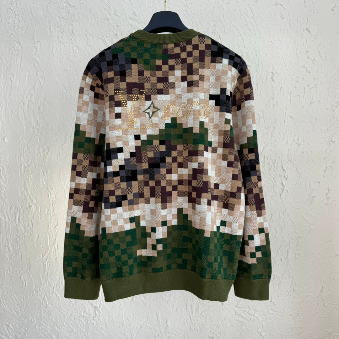 Lv Cotton Military Crewneck