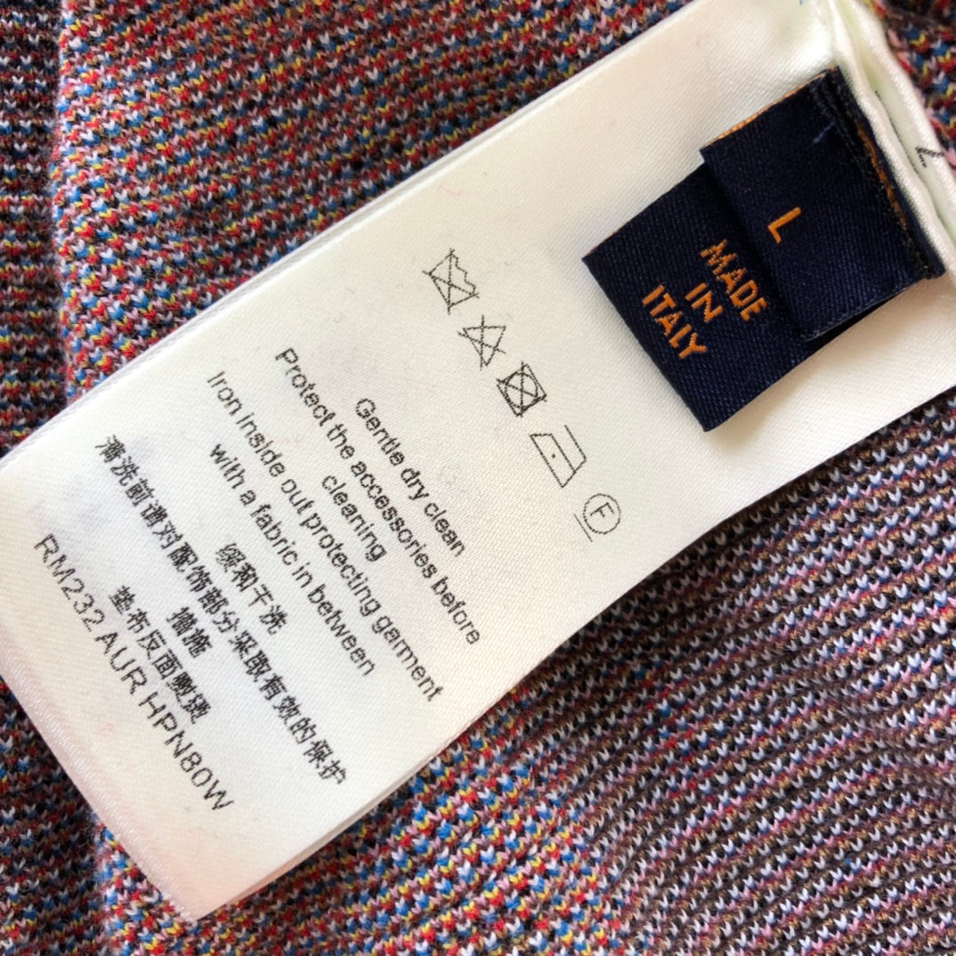 LV Jacquard Cotton Hoodie