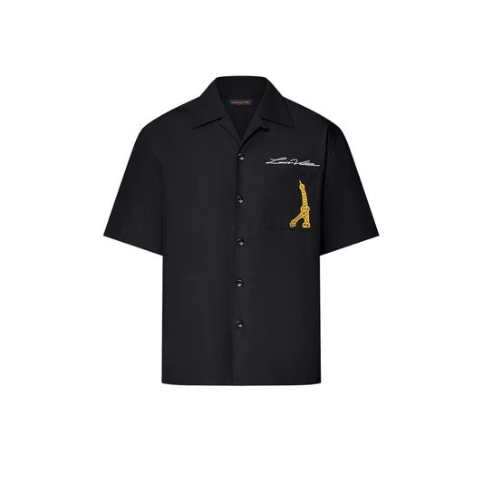 Lv Short-Sleeved Signature Shirt