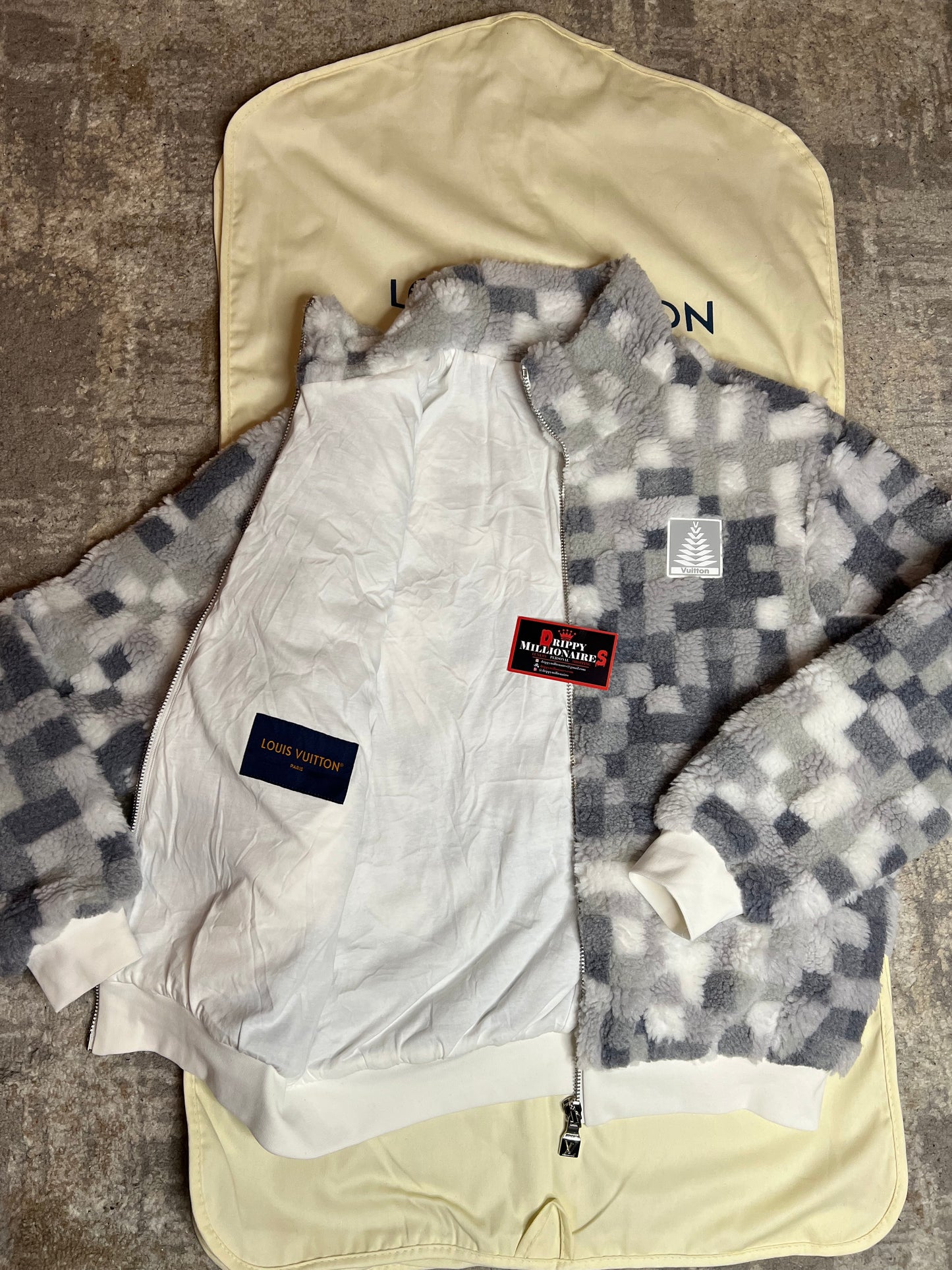 LV Fleece Blouson