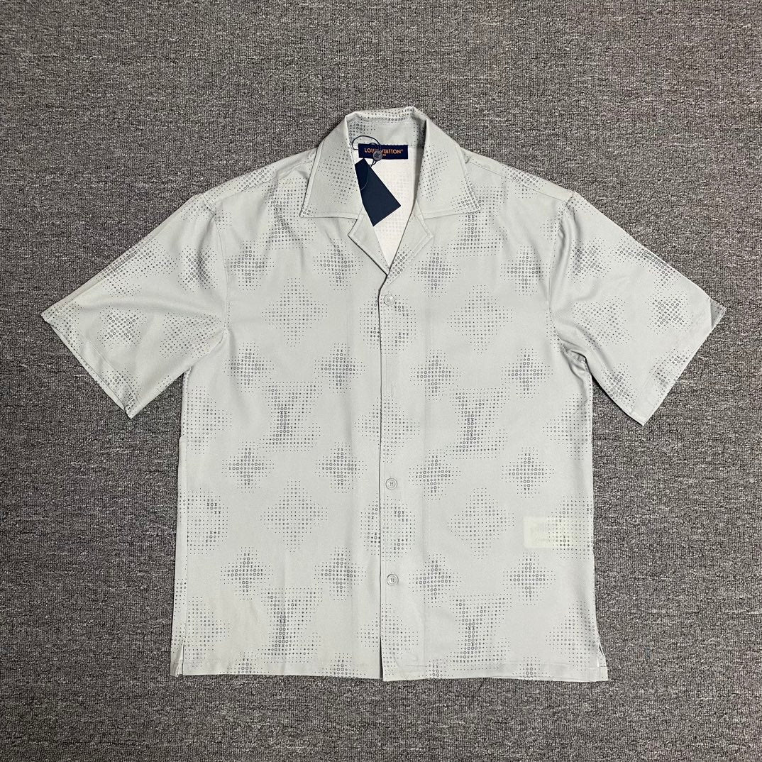 Lv Short-Sleeved Signature Shirt