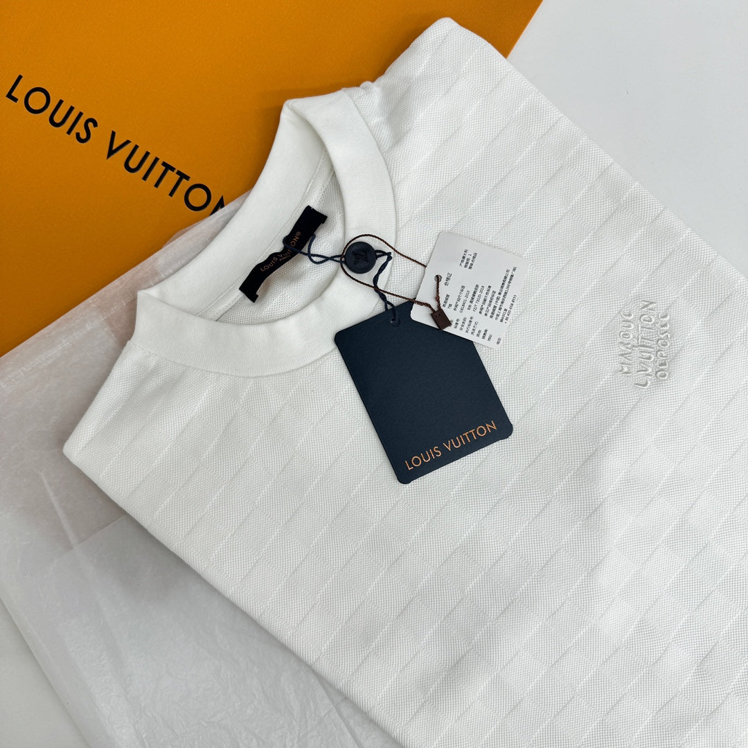 Lv Short-Sleeved Signature Shirt