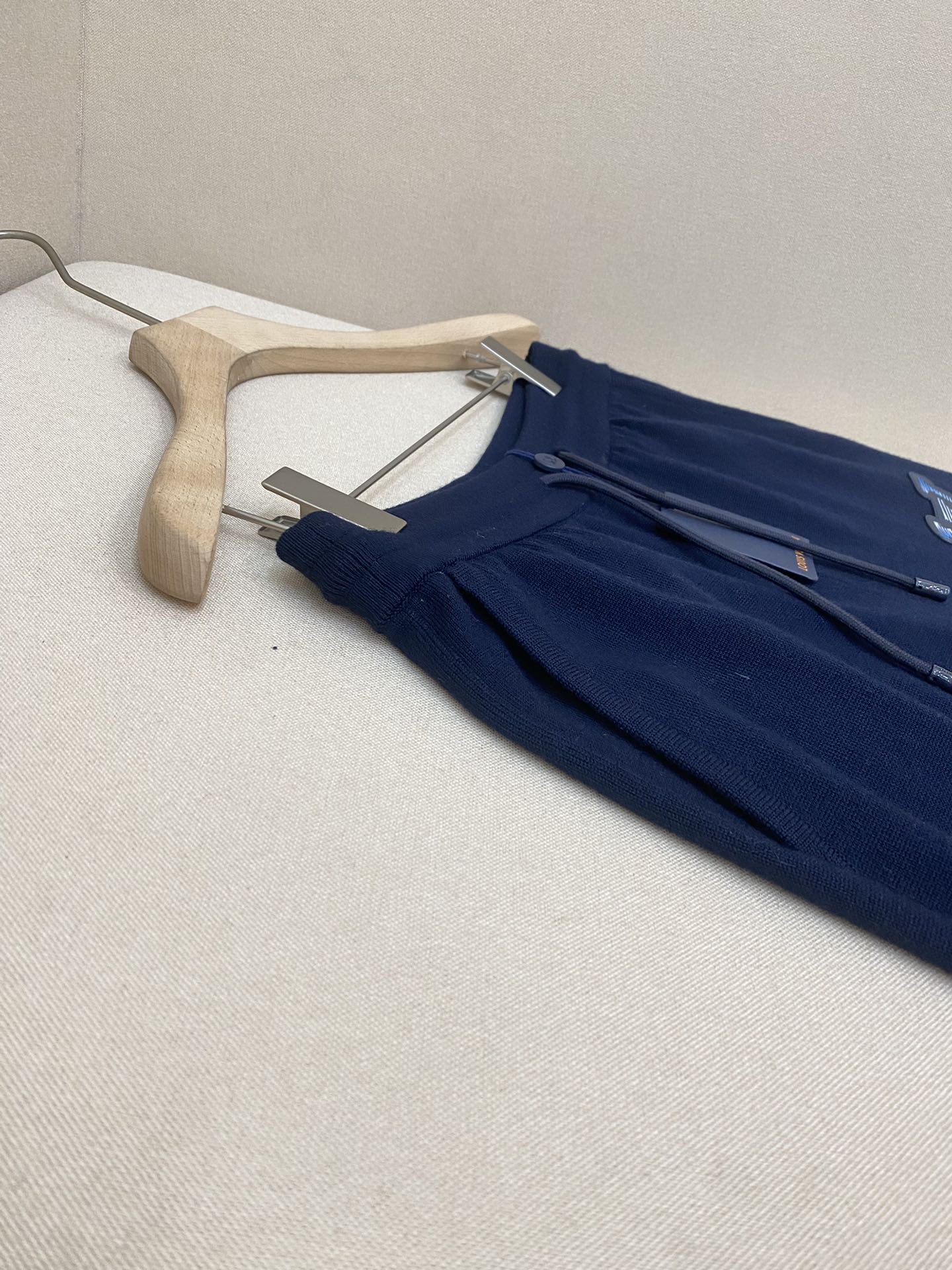 LV Blue Logo Pants