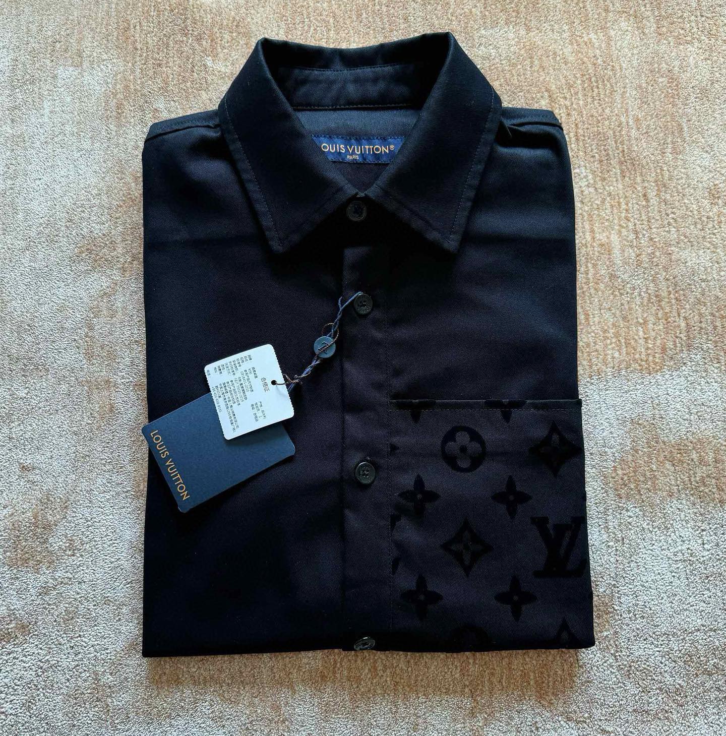 Louis Vuitton Monogram Silk Shirt And Shorts Set