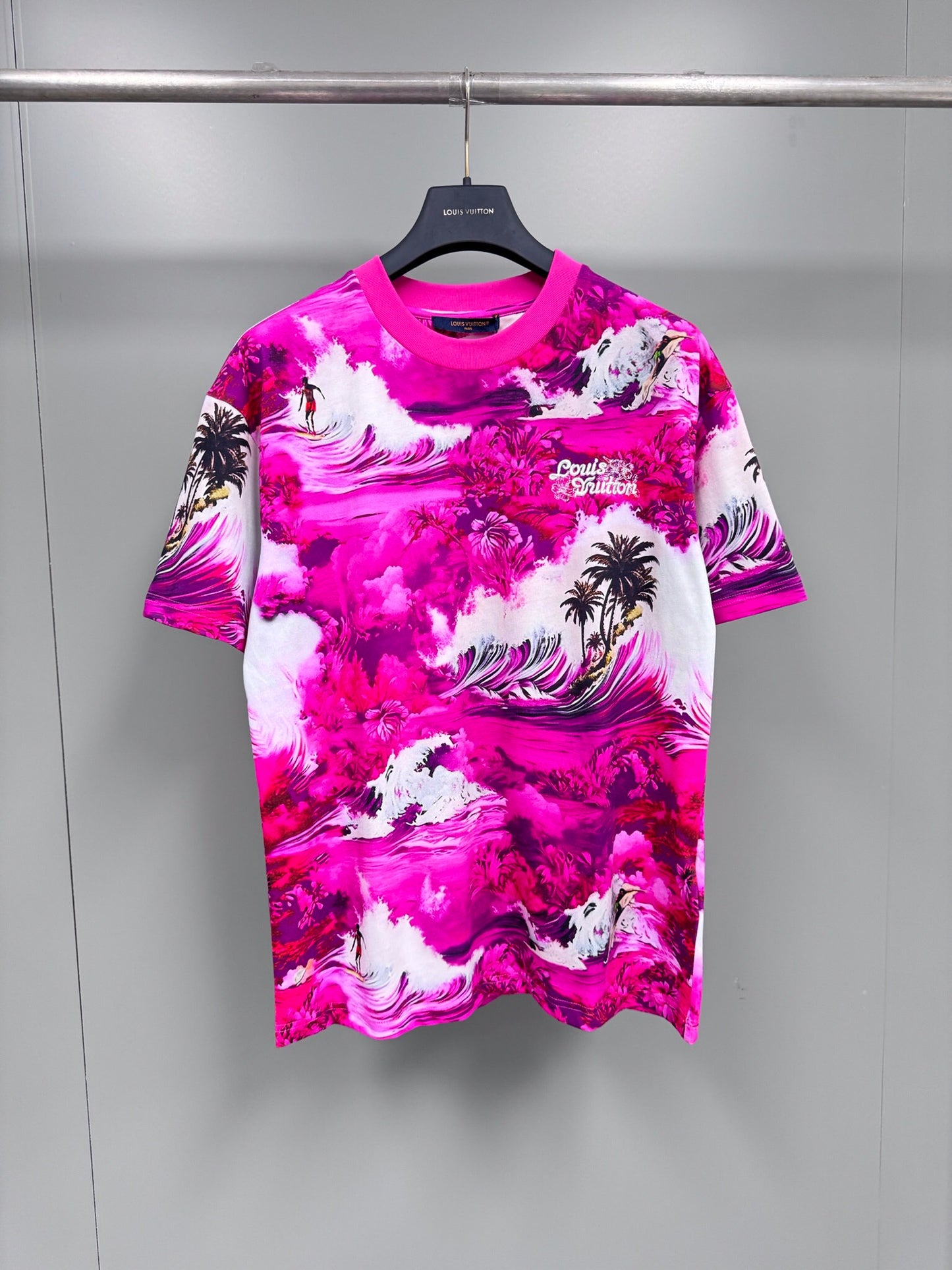 Lv Short-Sleeved Signature Shirt