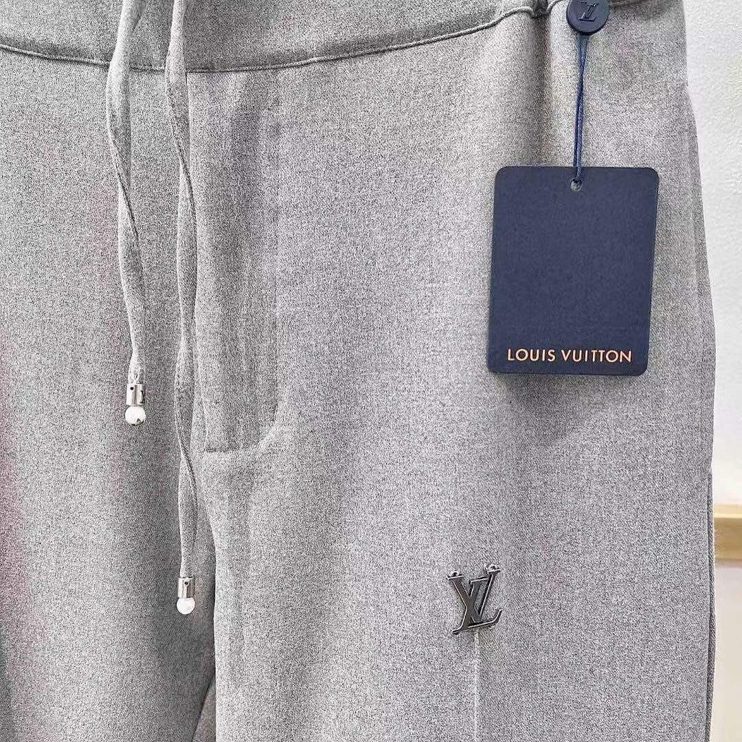 LV Tailored Technical Wool Track Pants