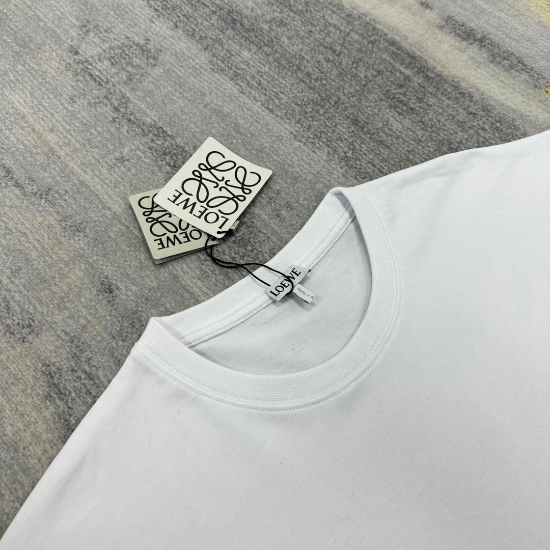 LOEWE  Anagram Logo Embroidered Cotton Jersey T-Shirt