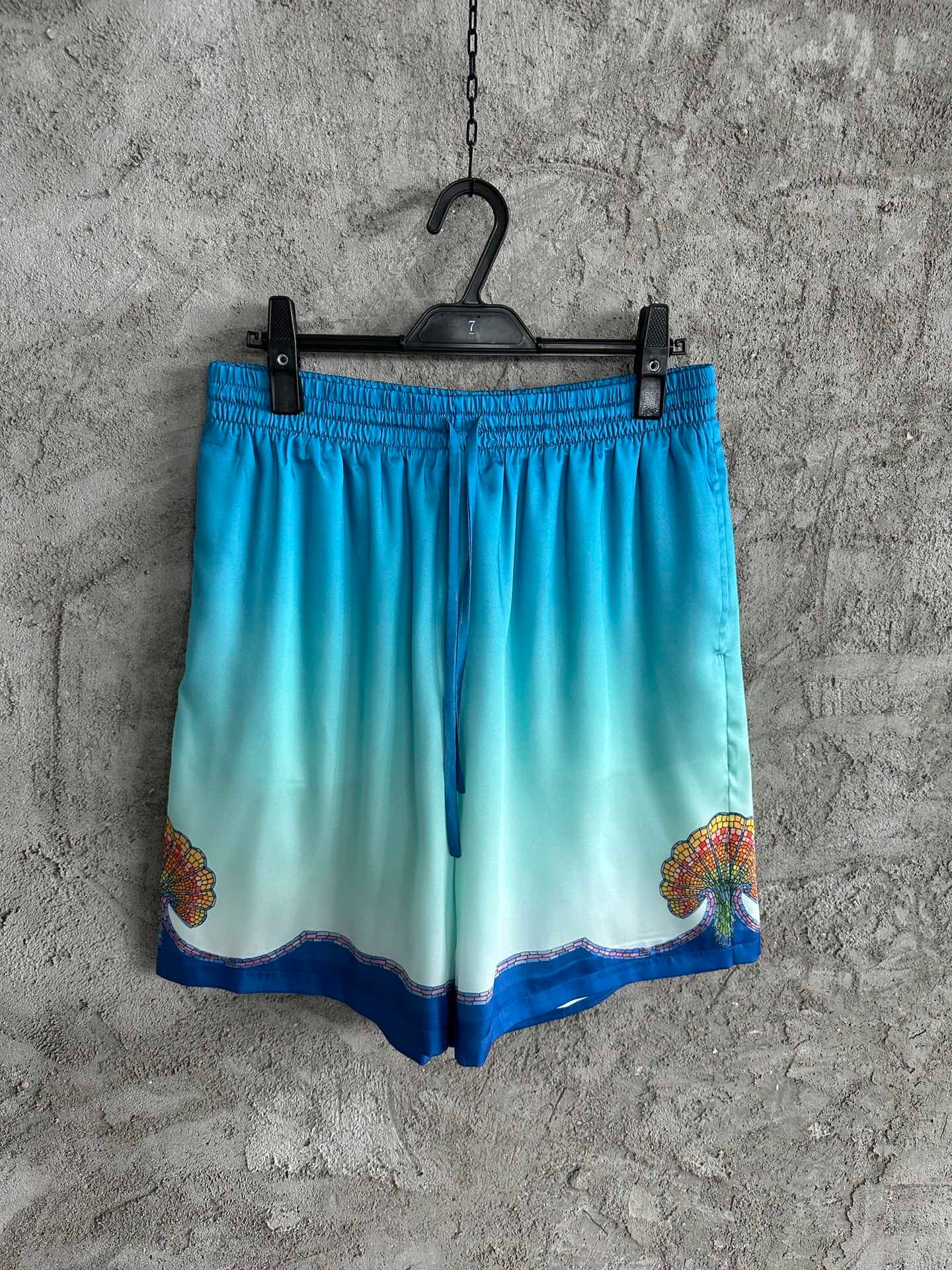 Casablanca Silk Shorts