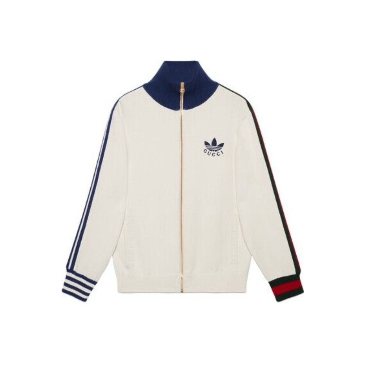 ADIDAS X GUCCI VISCOSE ZIP-UP JACKET