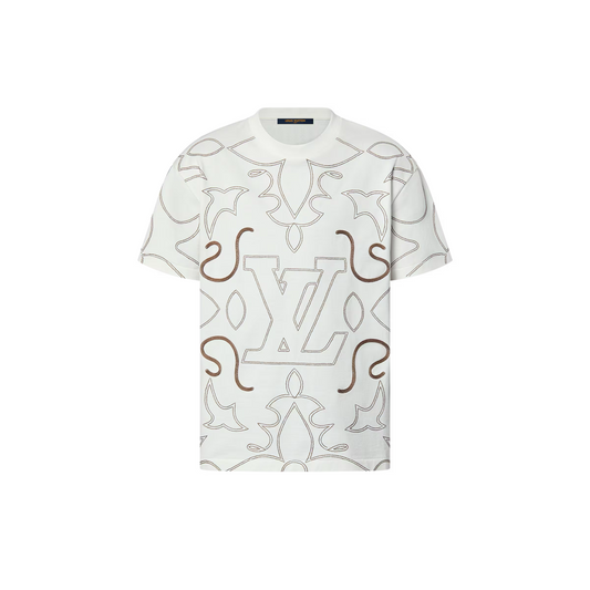 Lv Short-Sleeved Signature Shirt