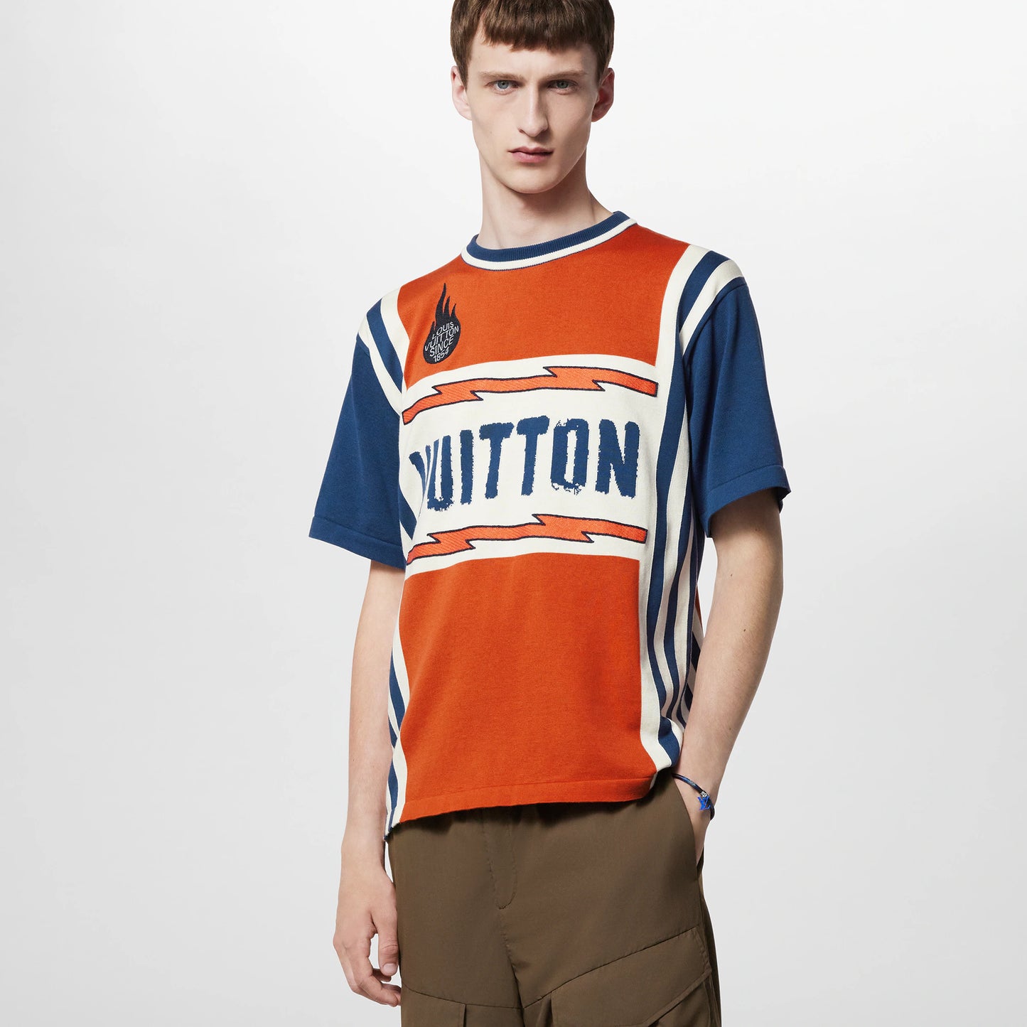 Lv Short-Sleeved Signature Shirt