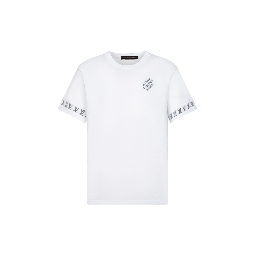 Lv Short-Sleeved Signature Shirt