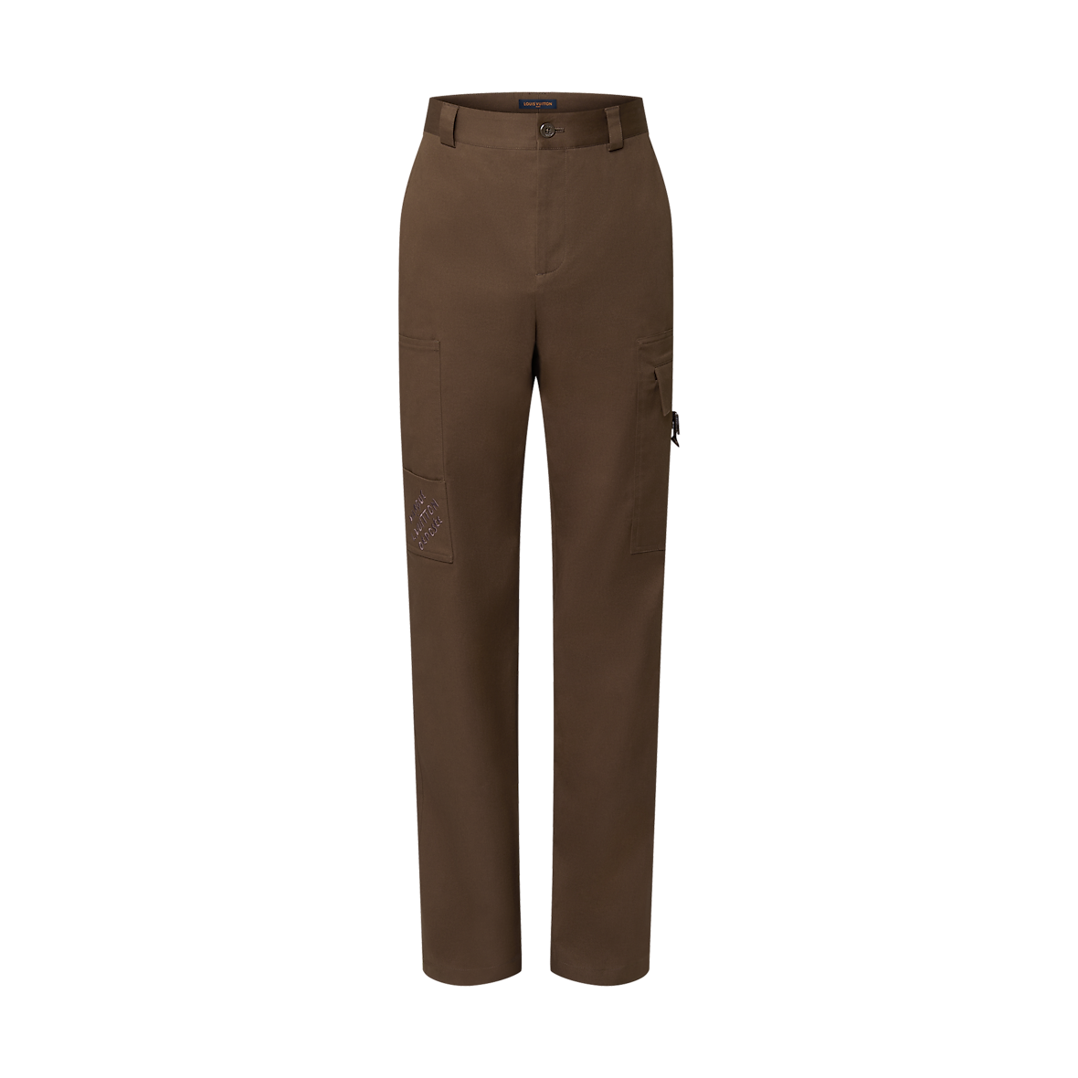 Lv Signature Cotton Cargo Pants