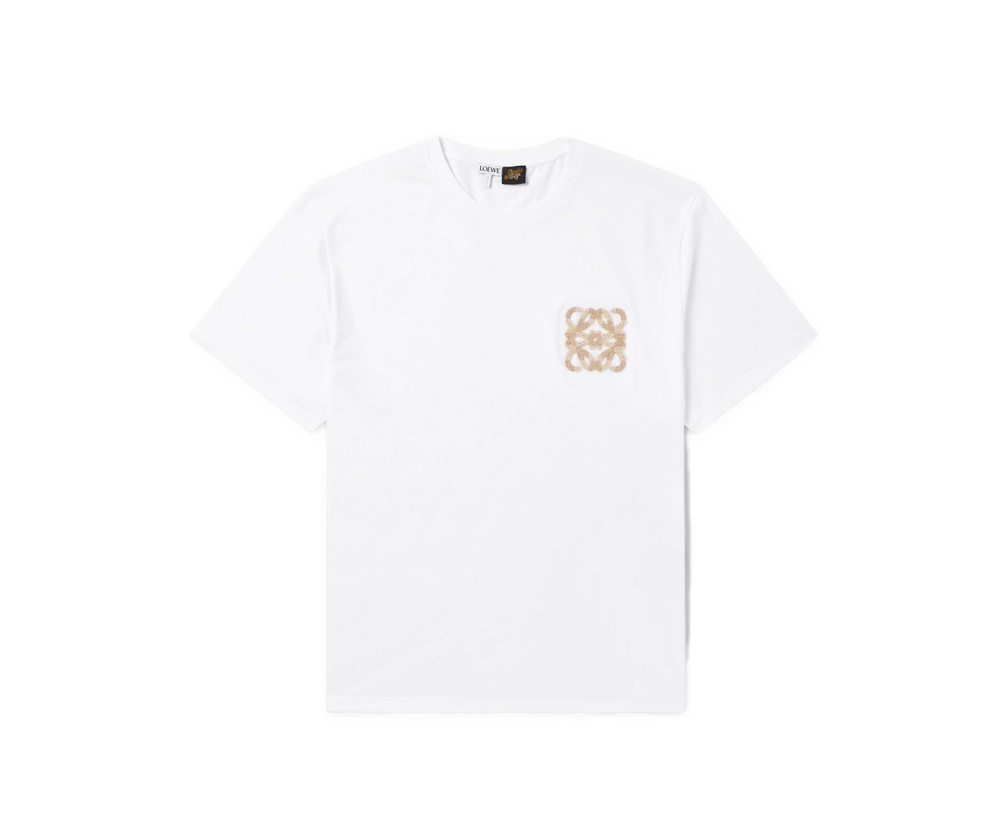 LOEWE  Anagram Logo Embroidered Cotton Jersey T-Shirt