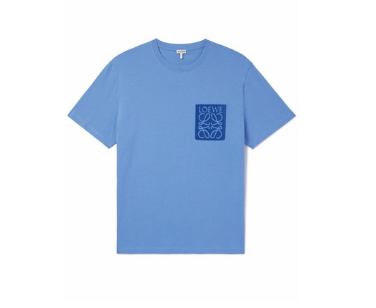 LOEWE  Anagram Logo Embroidered Cotton Jersey T-Shirt